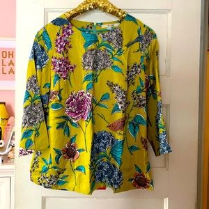 Boden Botanical Blouse
